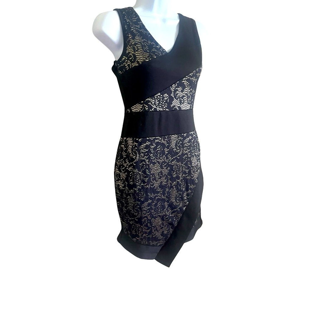 **Stunning Black Midi Length Dress**